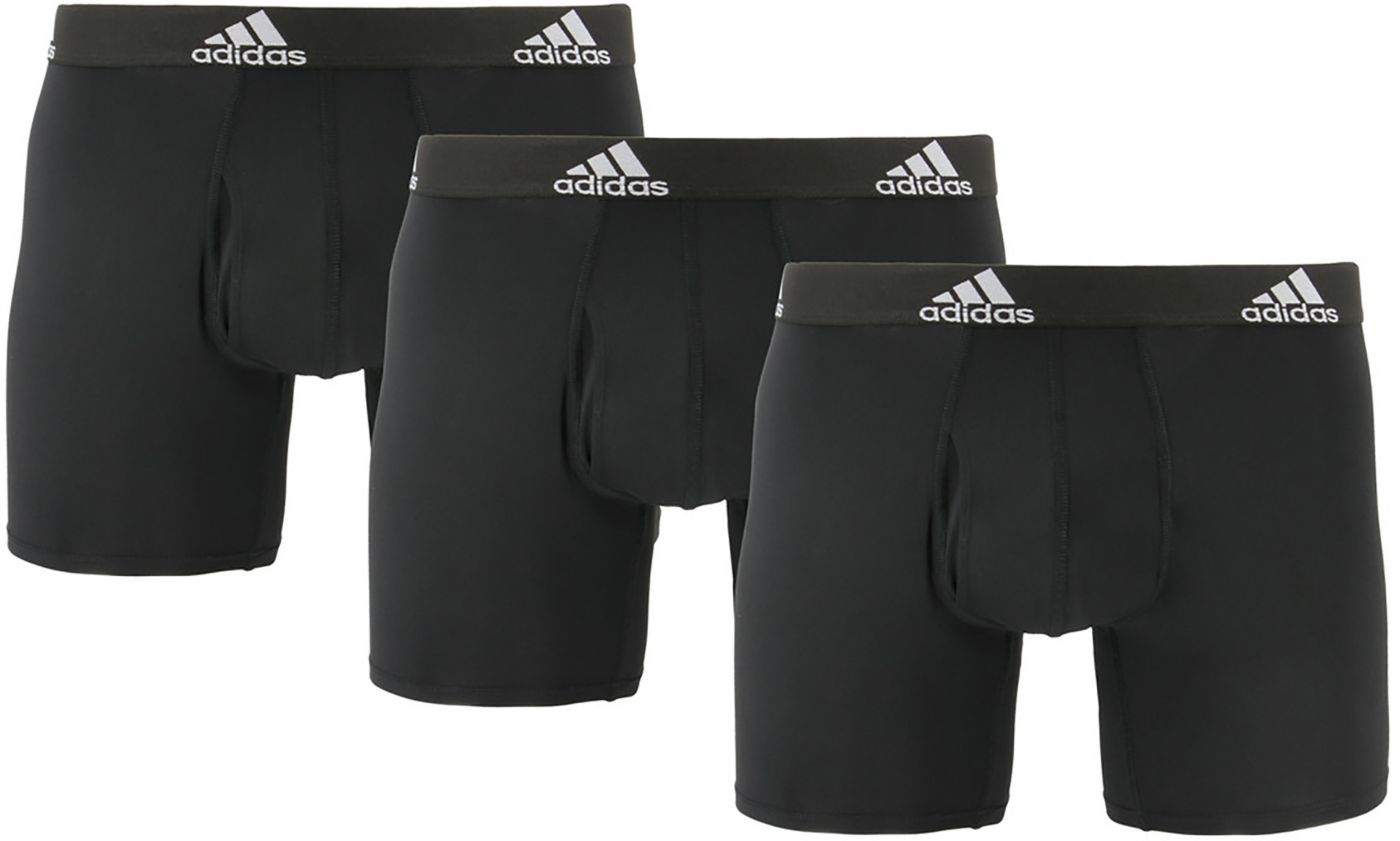 adidas Men s Performance Boxer Briefs 3 Pack Dick s Sporting Goods
